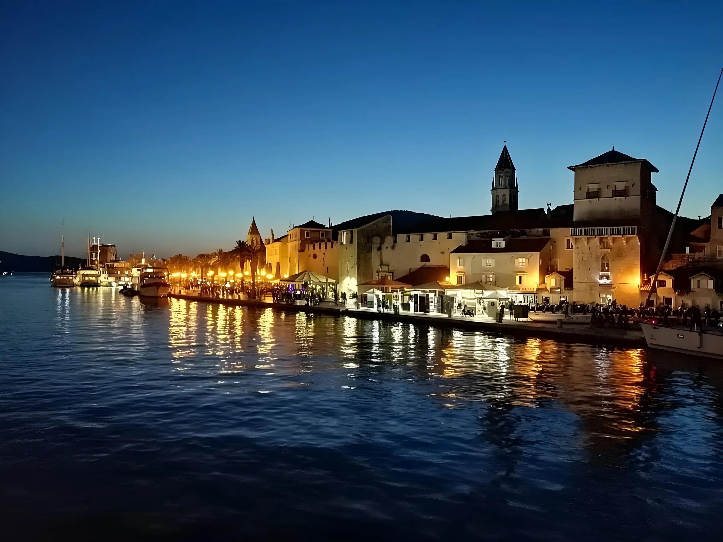 Trogir noću